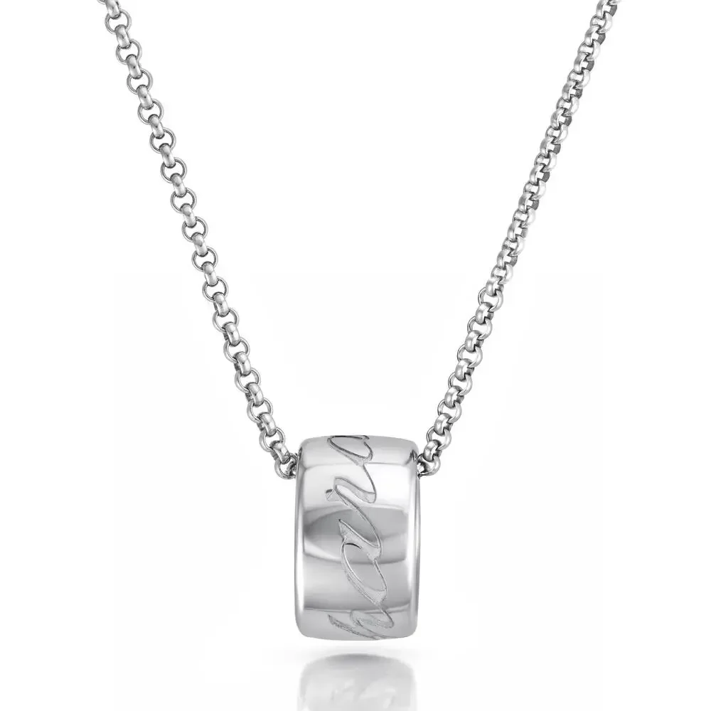 Chopard Chopardissimo 18kt White Gold Pendant & Chain